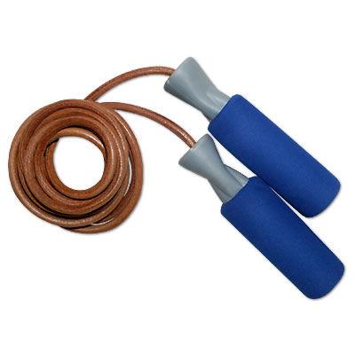 Soft Grip Leather Jump Rope